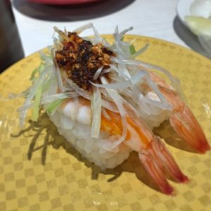 魚べいは、宇宙船の中にあるみたいな未来の寿司屋さん