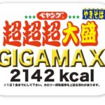 ペヤング ソースやきそば 超超超大盛 GIGAMAXのサイズを教えちゃる