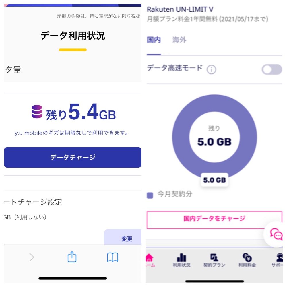 【格安SIM】実験開始：ワイユーと楽天の10GBでとりあえず生きていこうと思う