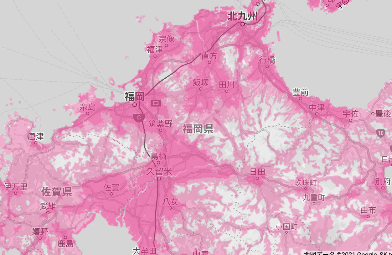 楽天エリア、福岡県